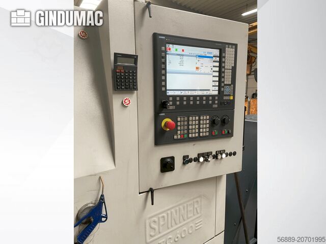 Horisontell svarvmaskin SPINNER TC 600-65MC