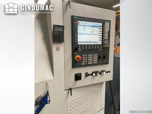 Horisontell svarvmaskin SPINNER TC 600-65MC