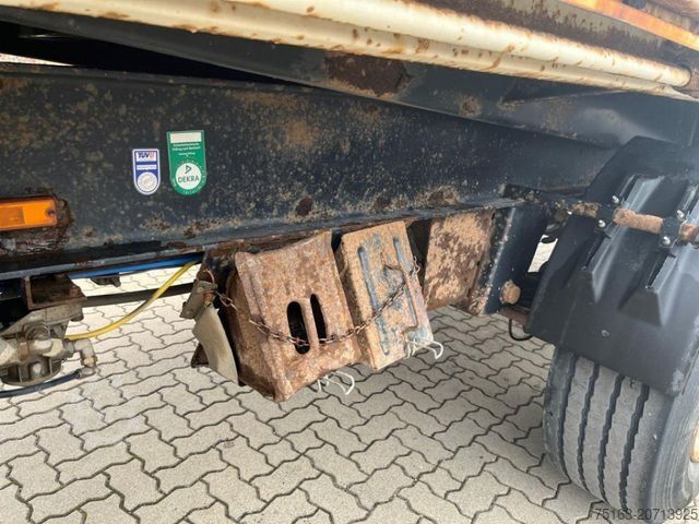 Tresidigt tippvagnssläp RENDERS Tandem-3-Seiten-Kipper RMAD 9-9L Kippanhänger