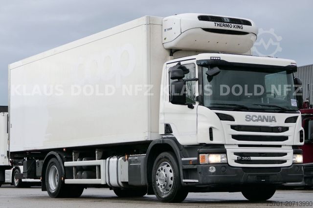 Camion frigorifique SCANIA P 360 Kühlkoffer Retarder Vollluft LBW Euro 6