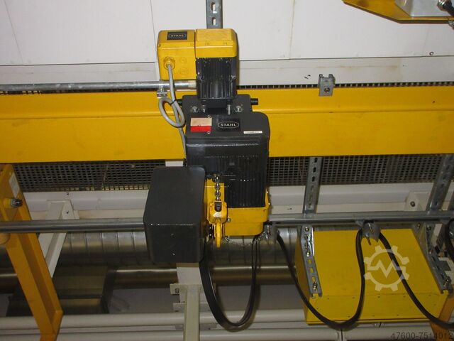 Híddaru Csarnok daru Daru kifutópálya Daru daru Stahl 250KG Hängekran 1,5-6,35 m Kranhimmel Portalkran Kran mehrere vorh.