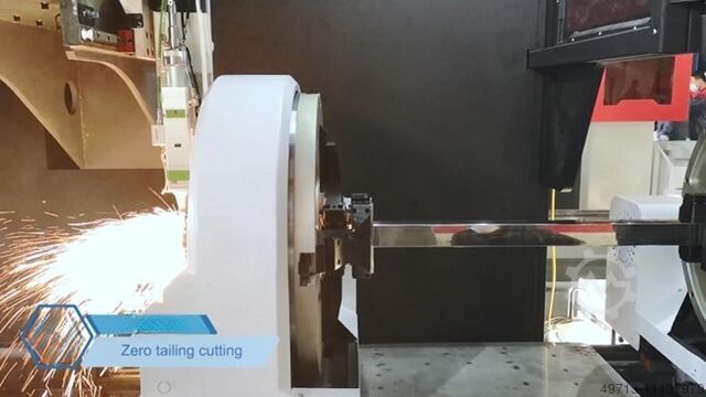 Máquina de corte por láser Dynamic Power Laser FLT-6035ET / 3 Spannfutter / 3kW Raycus