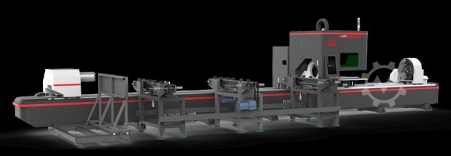 Lasersnijmachine voor buizen Dynamic Power Laser FLT-H2_3kW Raycus Laser