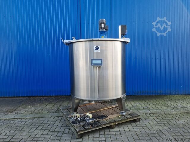 Roertank met roerstaaftank Inox Behälter GmbH CILC2000RWS
