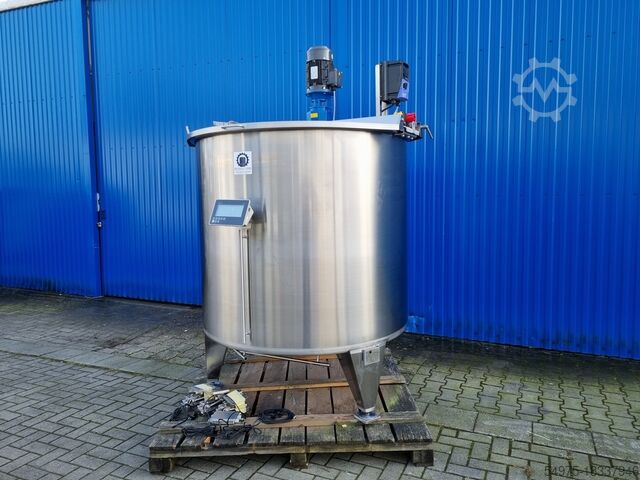 Roertank met roerstaaftank Inox Behälter GmbH CILC2000RWS
