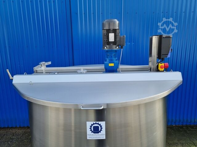 Keverőtartály rudas keverőtartállyal Inox Behälter GmbH CILC2000RWS