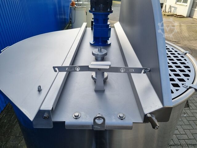 Roertank met roerstaaftank Inox Behälter GmbH CILC2000RWS