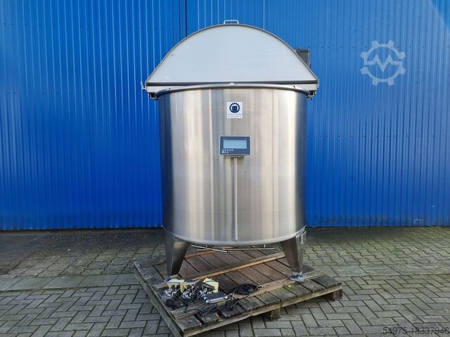 Roertank met roerstaaftank Inox Behälter GmbH CILC2000RWS