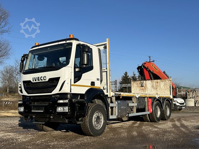 Kamyon üstü vinç Iveco X-WAY 360 6X4/PALFINGER PK.22002 + FUNK
