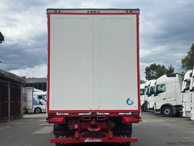 Valníkový nákladní automobil s plachtou DAF XF460 6x2 Plane Retarder Stapler Lenk Edscha