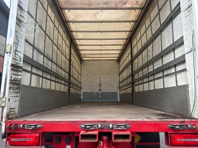 Valníkový nákladní automobil s plachtou DAF XF460 6x2 Plane Retarder Stapler Lenk Edscha
