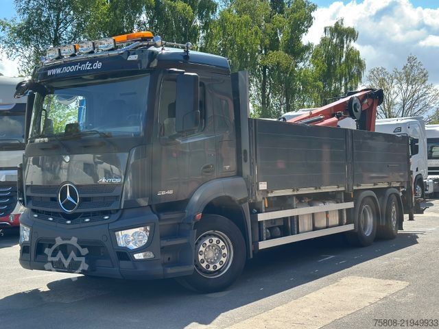 Kamyon üzerine monteli vinç MERCEDES-BENZ Antos 2646 Baustoff Atlas 206.3 Lift/Lenk AHK