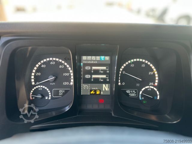 Kamyon üzerine monteli vinç MERCEDES-BENZ Antos 2646 Baustoff Atlas 206.3 Lift/Lenk AHK