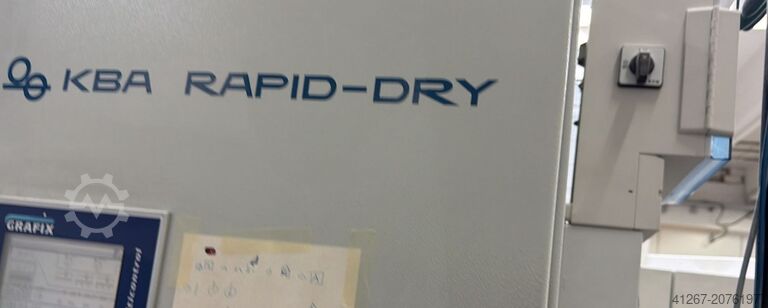 Offset printing machine KBA RAPIDA 105U-4 + L