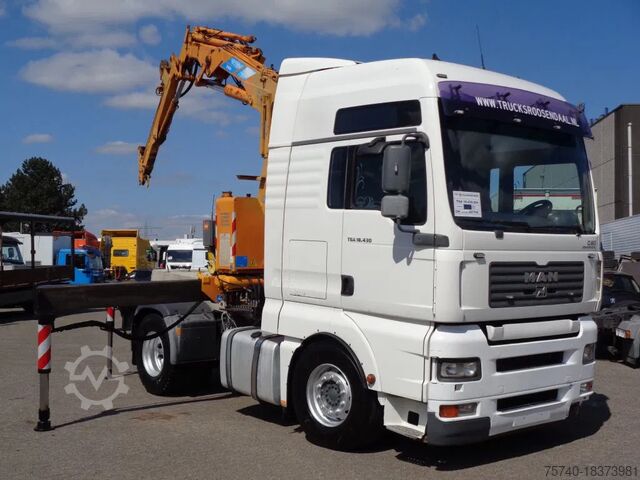 Vrachtwagen met kraan MAN TGA 18.430 Effer 20600 24m + FLYJIB + winch + l...