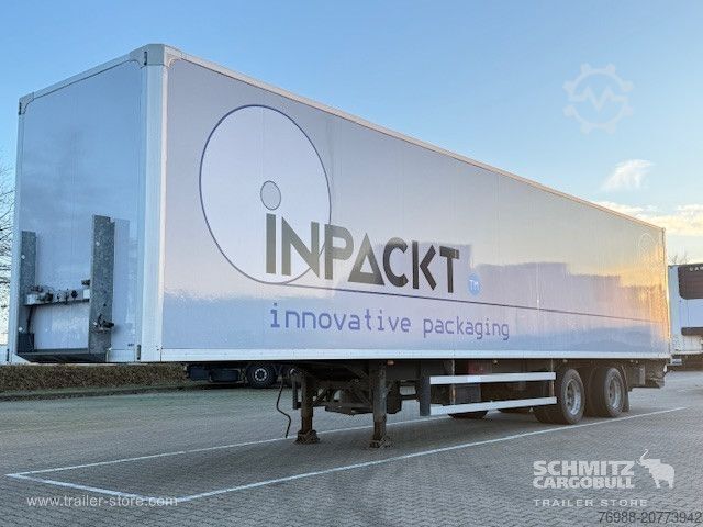 Box semitrailer Groenewegen Trockenfrachtkoffer Standard Ladebordwand