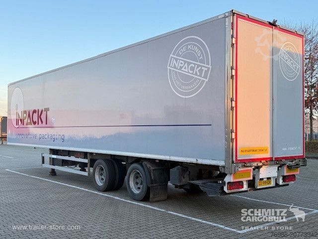 Box semitrailer Groenewegen Trockenfrachtkoffer Standard Ladebordwand