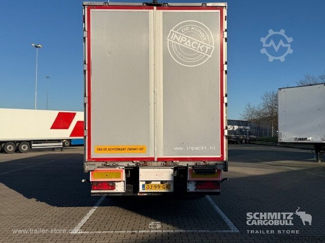 Box semitrailer Groenewegen Trockenfrachtkoffer Standard Ladebordwand