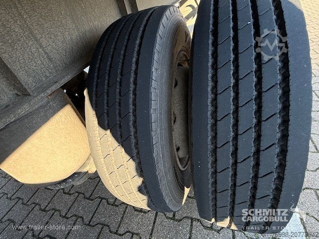 Box semitrailer Groenewegen Trockenfrachtkoffer Standard Ladebordwand