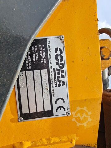 Plataforma de carga MAN TGS 26.360 Crane Copma 210 + JIB