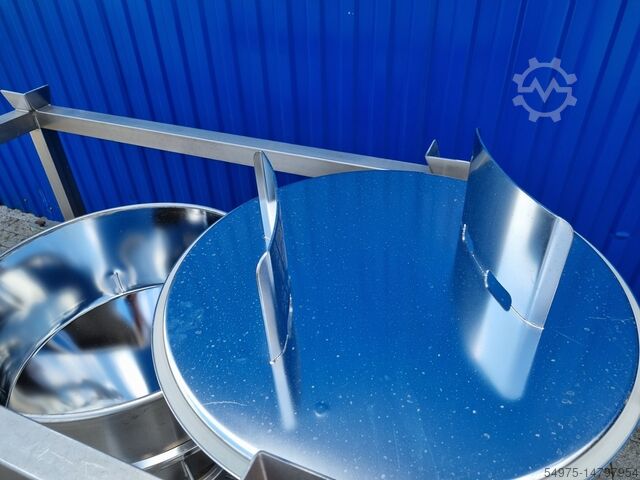 Roestvrijstalen container/silo 10709