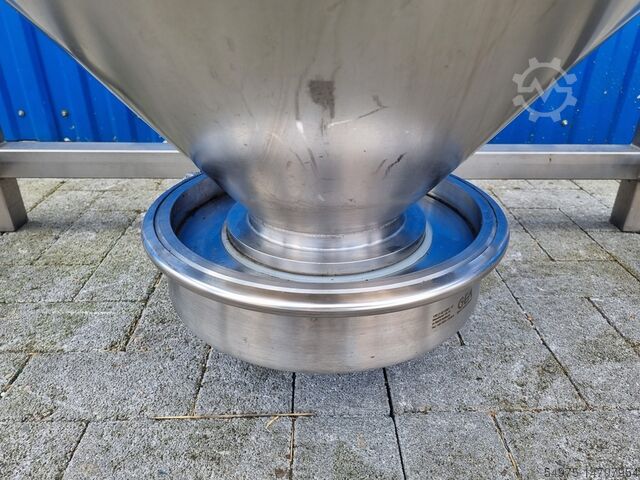 Roestvrijstalen container/silo 10709