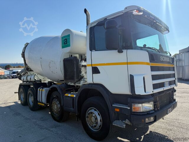 Concrete mixer truck SCANIA CV R 124 CB 8X4 HZ 420