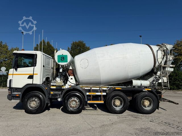 Concrete mixer truck SCANIA CV R 124 CB 8X4 HZ 420