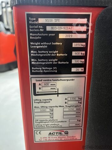 ACTIL * N 10 S - TFY - DOUBLE steering * DEMO !!! ABEKO ACTIL *  N 10 S - TFY - DOUBLE steering * DEMO !!