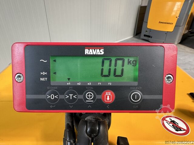 EJE 385 ( 8.5T @ 850 MM !!!! ) z RAVAS !!! DEMO !!! JUNGHEINRICH EJE 385  ( 8.5T @ 850 MM !!!! ) with RAVAS !!  DEMO !!