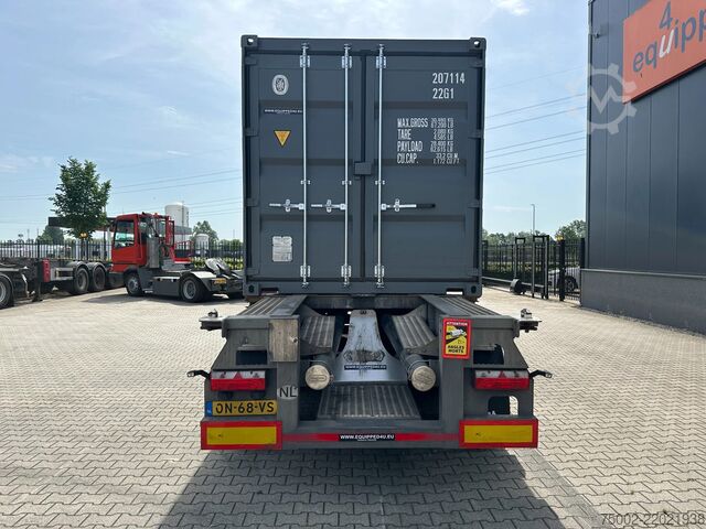 Maleta Van Hool 20FT/30FT ADR CHASSIS + new (ONE-WAY) 20FT DV 8...