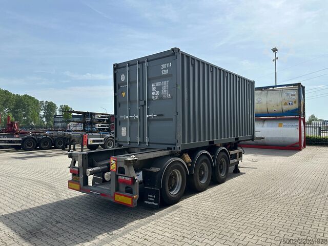 Maleta Van Hool 20FT/30FT ADR CHASSIS + new (ONE-WAY) 20FT DV 8...