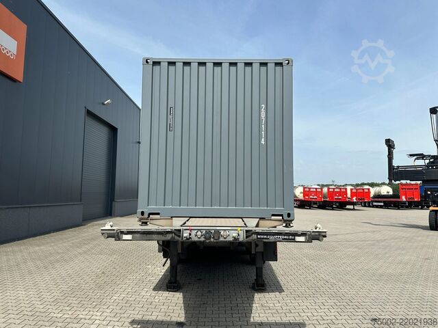 Maleta Van Hool 20FT/30FT ADR CHASSIS + new (ONE-WAY) 20FT DV 8...