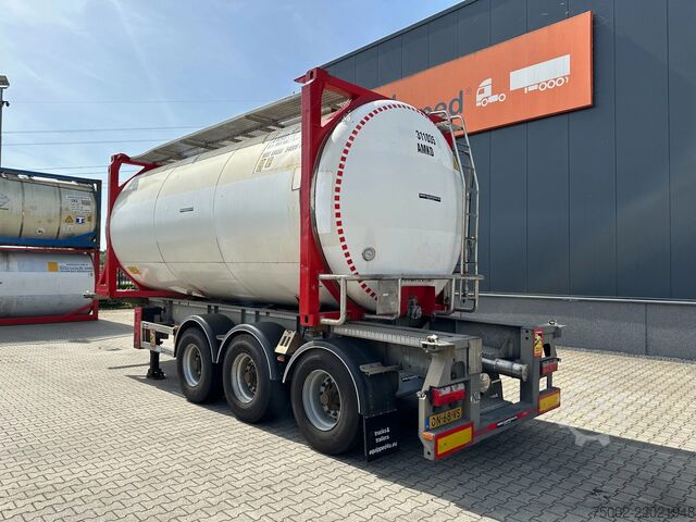 Tartály Van Hool 20FT/30FT ADR CHASSIS + 20FT SWAP TANKCONTAINER...