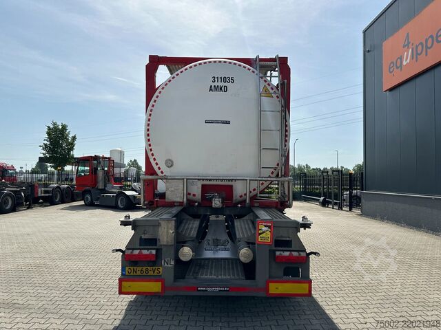 Tartály Van Hool 20FT/30FT ADR CHASSIS + 20FT SWAP TANKCONTAINER...