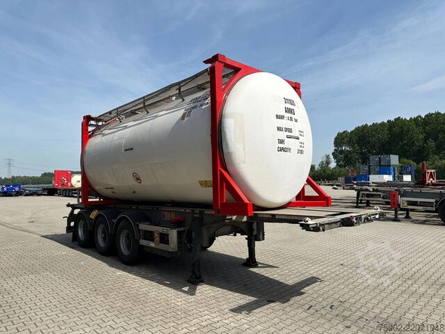 Tartály Van Hool 20FT/30FT ADR CHASSIS + 20FT SWAP TANKCONTAINER...