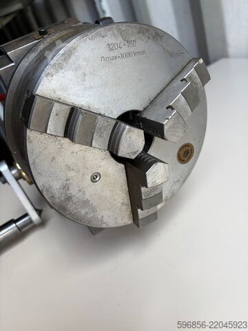 Dělicí otočný držák BERNARDO BS-1 + soustružnické sklíčidlo BISON 160 mm Uchwyt podzielnicowy obrotowy BERNARDO BS-1 + uchwyt tokarski BISON 160 mm Uchwyt podzielnicowy obrotowy BERNARDO BS-1 + uchwyt tokarski BISON 160 mm