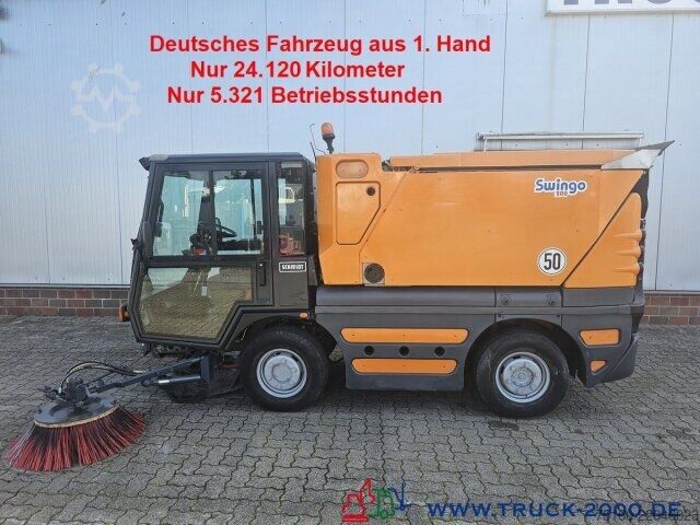 Veegmachine Schmidt Swingo Compact 200 4 Radlenkung 24.120 Kilometer