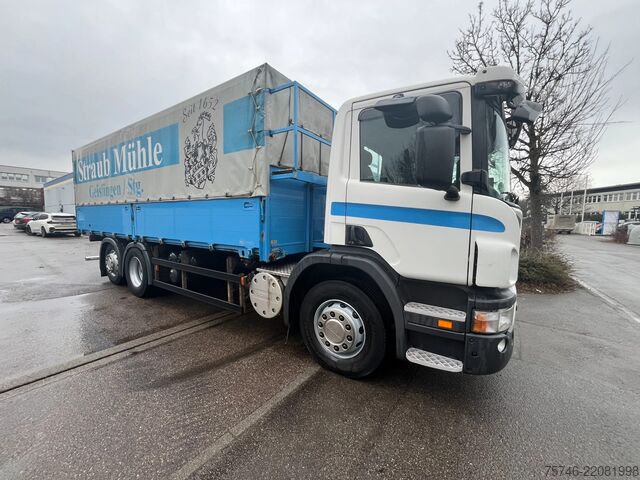 Ponyva Scania P320 DB 6x2 4 MNB  *BDF *Pritsche/Plane Brücke