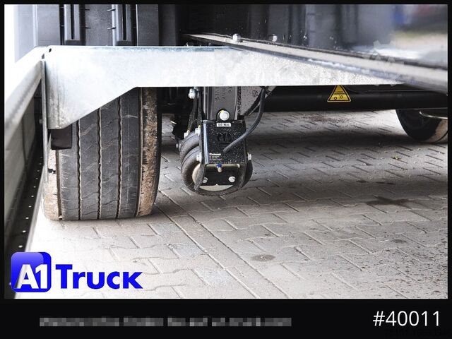 Oplegger met vlakke laadvloer KRONE 5 x SD, Mega, Twistlock, Container, NEU