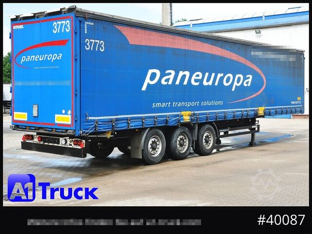 Nyitott ponyvás félpótkocsi KOEGEL S 24 Tautliner, Code XL, BPW,