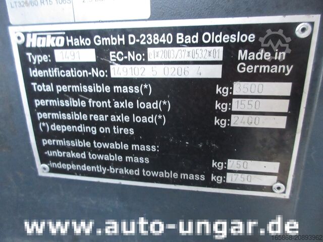 Barredora de calzadas Hako Citymaster 1600 Kommunalfahrzeug 4x4 Keh