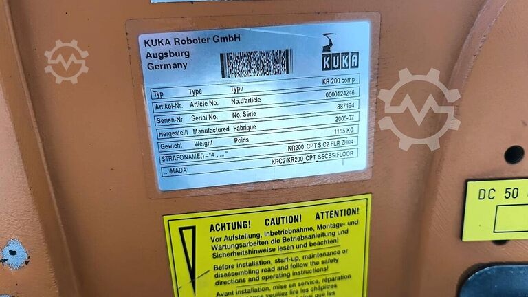 Robot industrial KUKA KR 200 (4x)