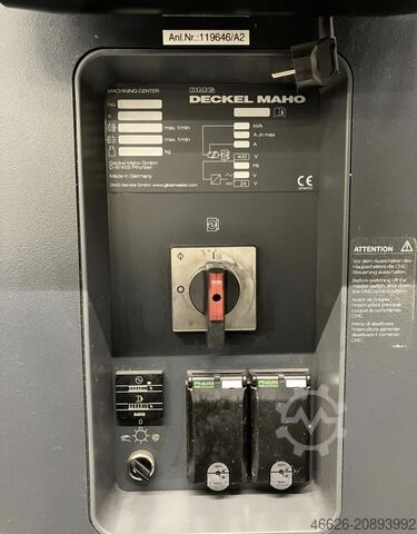 Vertikalt bearbetningscenter DMG MORI DMC 210 FD