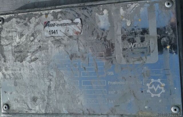 17300 liter tank van V2A