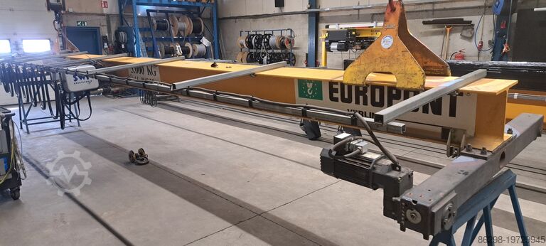 Overhead crane 7.999mm x 3.2t SWF Enkelligger 7.999mm x 3.2t
