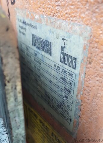 Industrijski robot KUKA KR 150 L130-2 2000 KRC2 ED05 TESTED