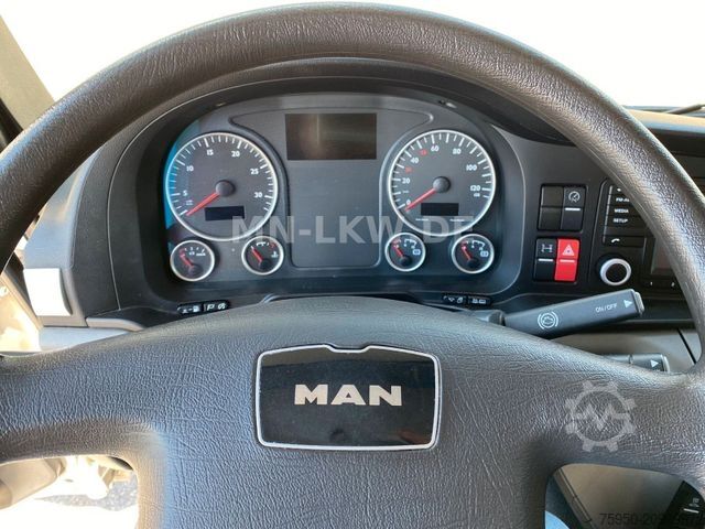 Camión caja MAN TGM 18.290 KOFFER RENNSPORT WOHNABTEIL LBW 3t