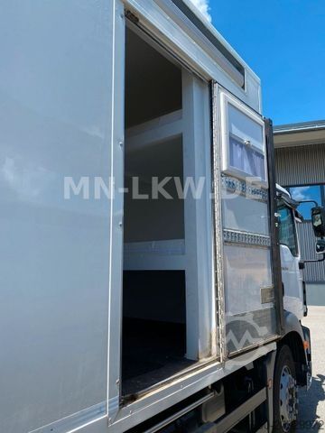 Camión caja MAN TGM 18.290 KOFFER RENNSPORT WOHNABTEIL LBW 3t