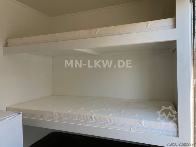 Camión caja MAN TGM 18.290 KOFFER RENNSPORT WOHNABTEIL LBW 3t